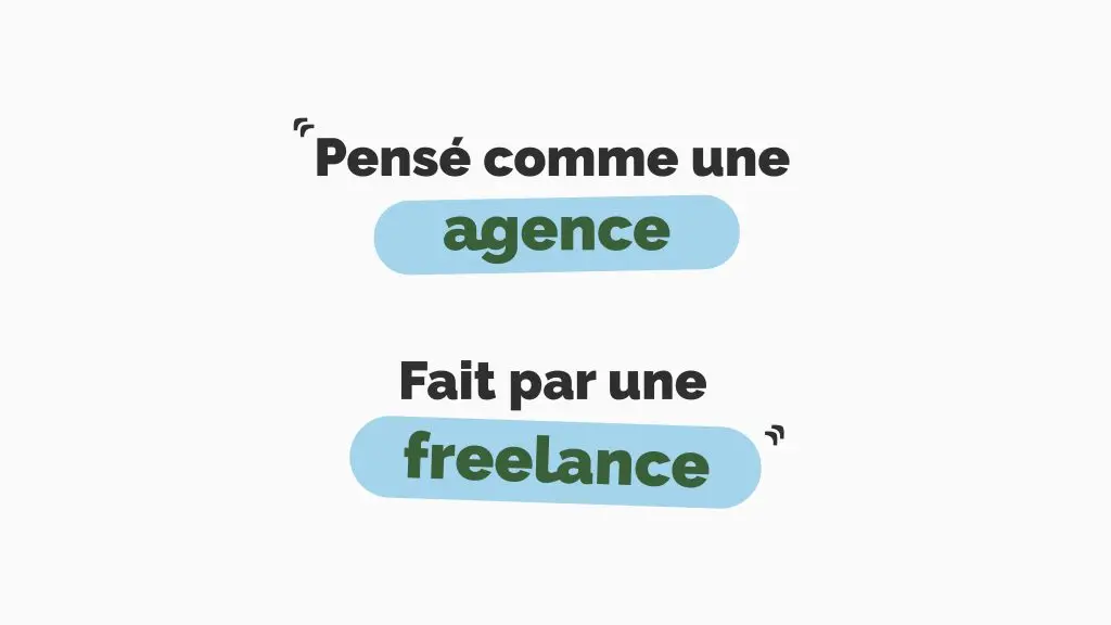 Slogan pour le site web de léa lavergne